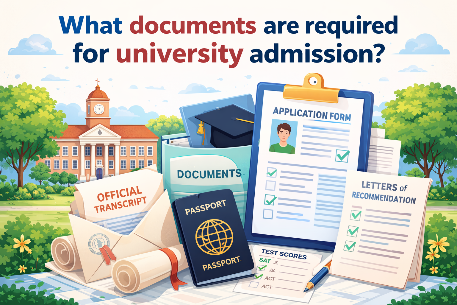 Documents are Required for University Admission