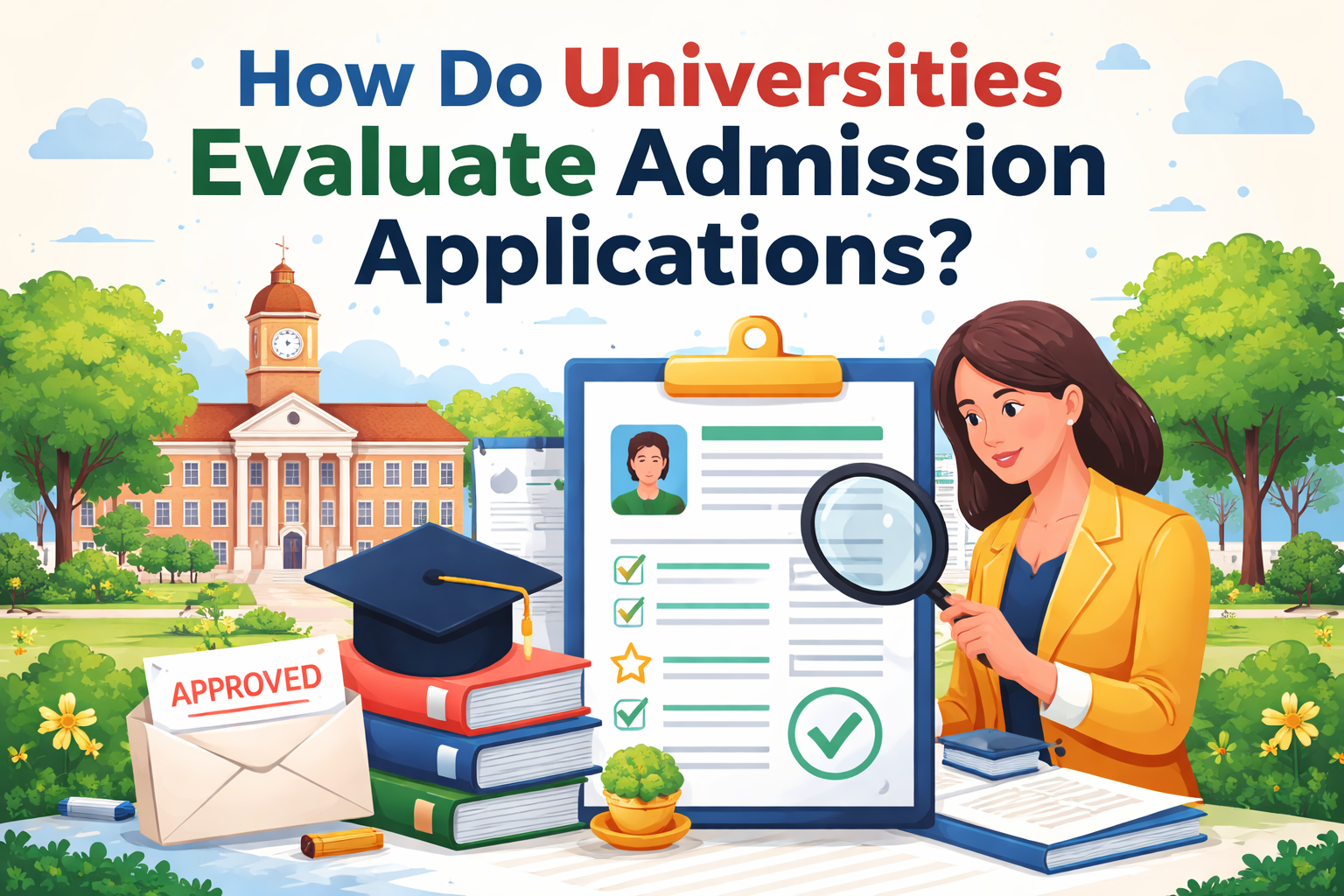 How Do Universities Evaluate Admission Applications
