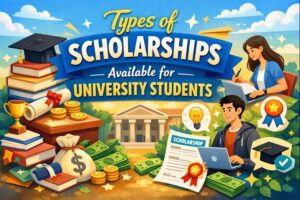 Types of Scholarships are Available for University Students
